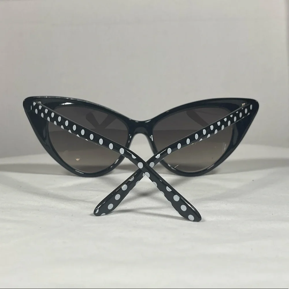 Polka dot cat eye frames - Picture 2 of 2